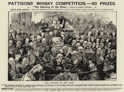 Publicité, Whisky de Pattisons - Harry Furniss